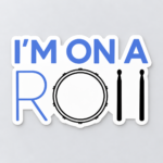 On a Roll — vinyl sticker